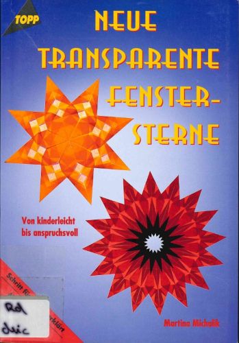Titelbild Neue Transparente Fenster-Sterne
