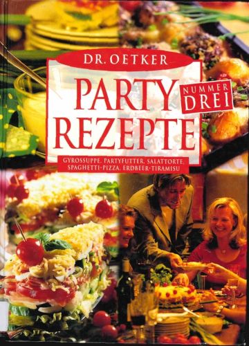 Titelbild Dr. Oetker Party Rezepte 3