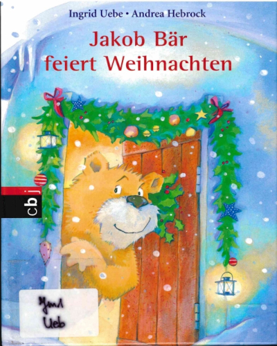 Titelbild Jakob Bär feiert Weihnachten